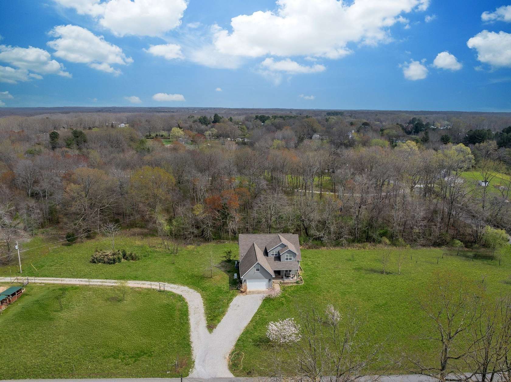 10 Acres of Land with Home for Sale in Dickson, Tennessee