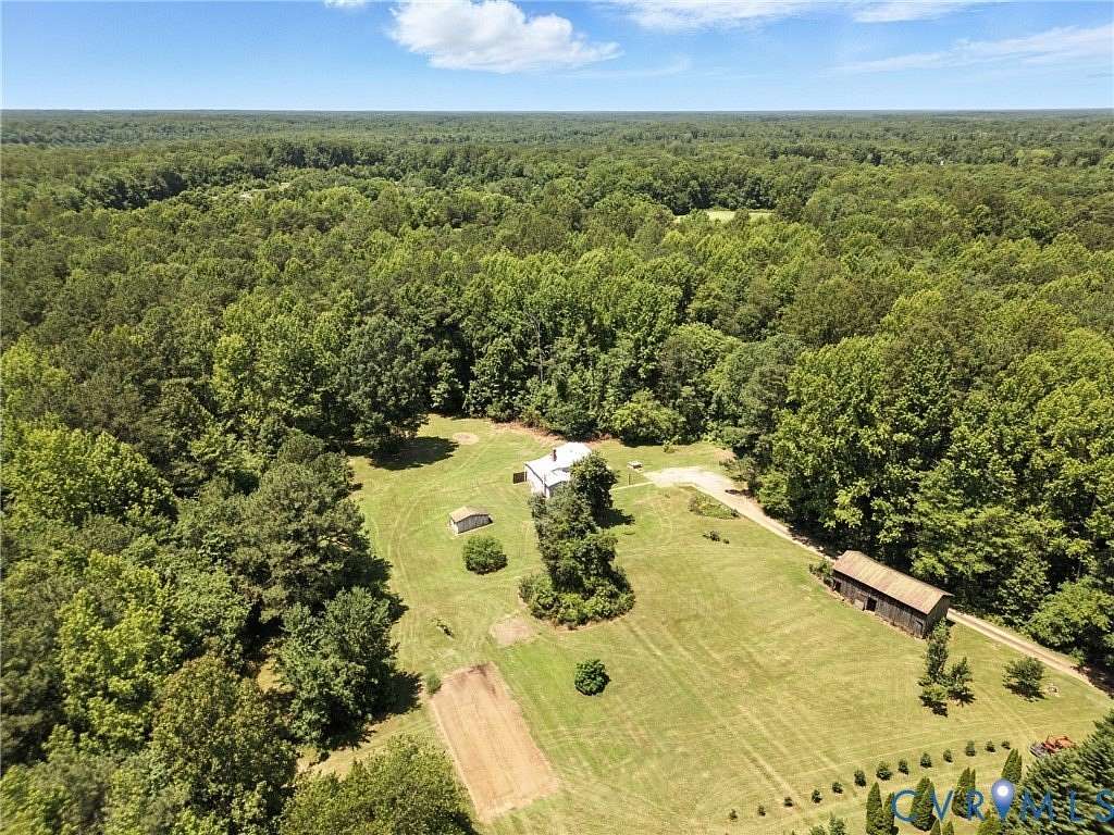 10.2 Acres of Land with Home for Sale in Beaverdam, Virginia