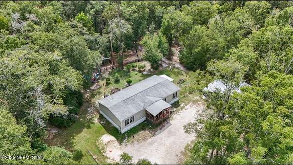 5 Acres of Residential Land with Home for Sale in Lake City, Florida