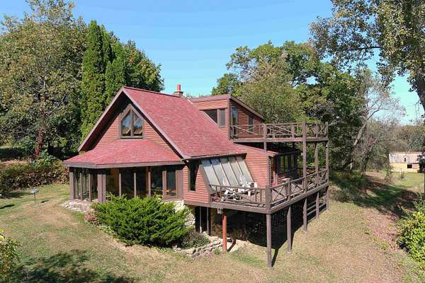 20.6 Acres of Land with Home for Sale in Spring Green, Wisconsin