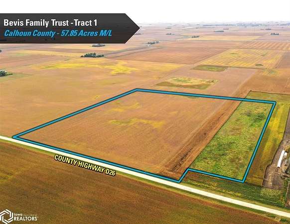 153 Acres of Recreational Land & Farm for Sale in Rockwell City, Iowa