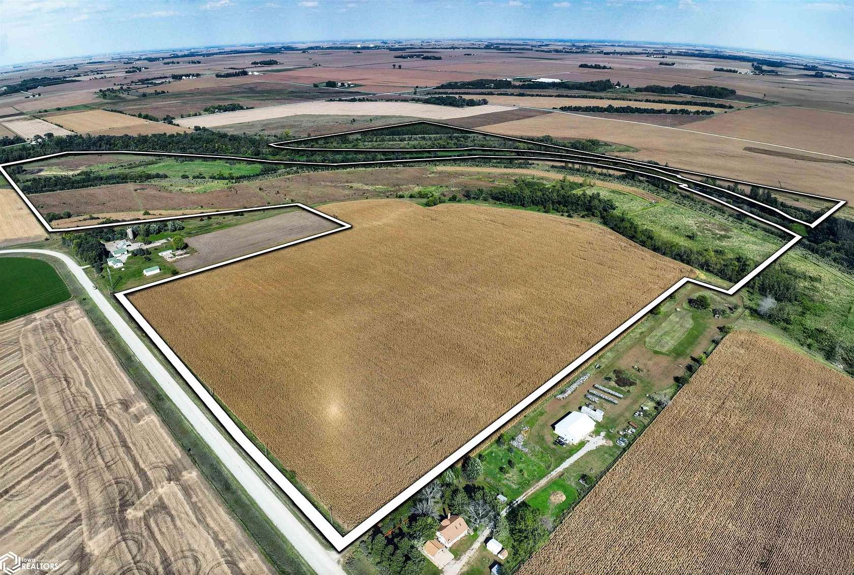 169 Acres of Recreational Land & Farm for Sale in Rockford, Iowa