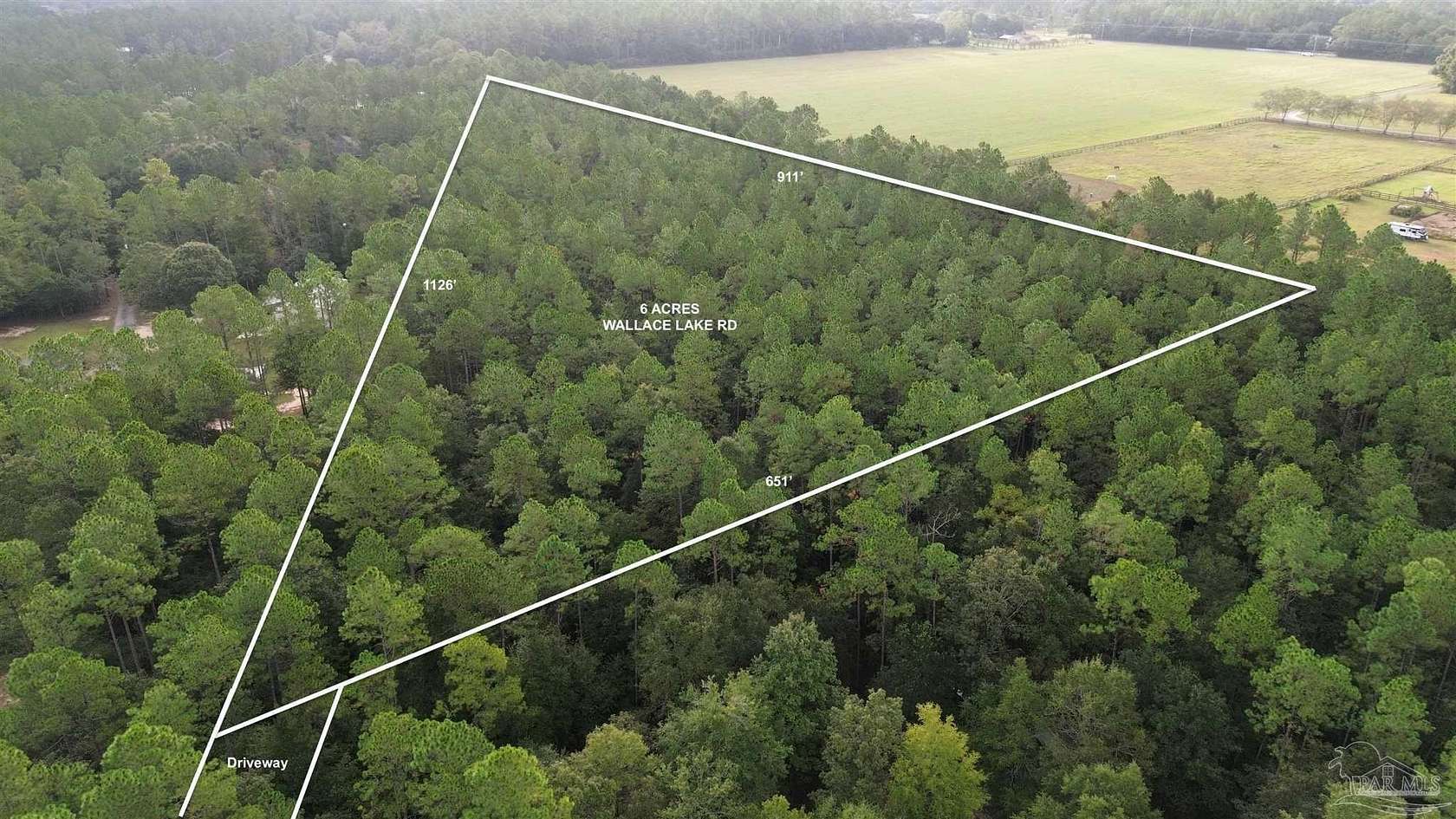 6 Acres of Residential Land for Sale in Pace, Florida