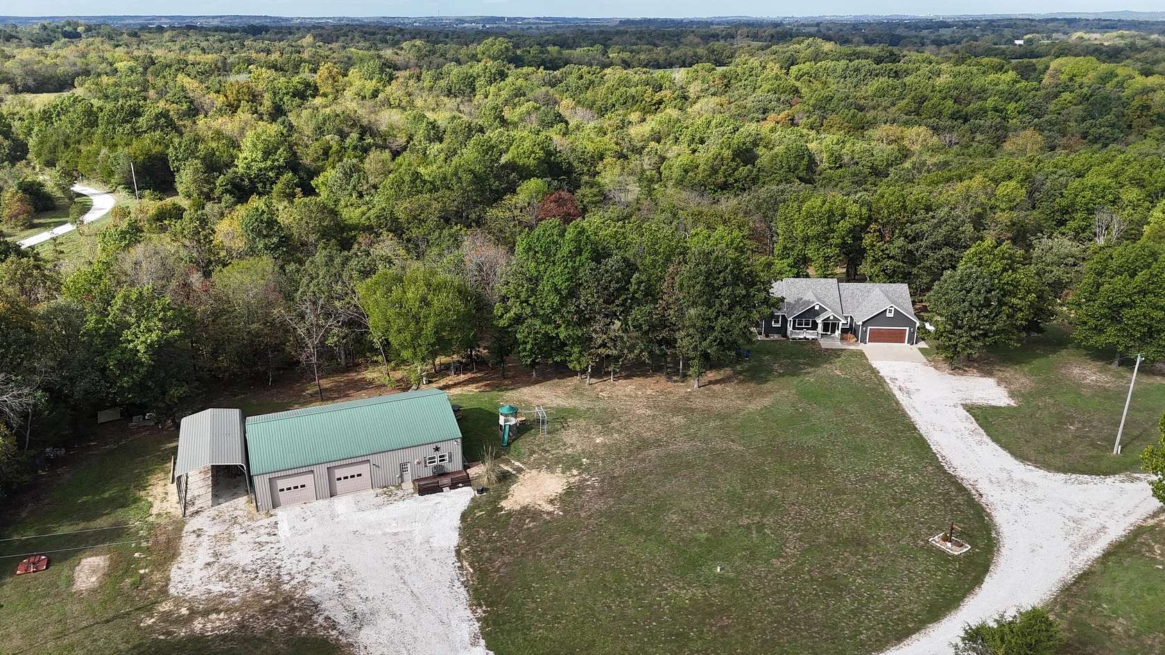 16.1 Acres of Land with Home for Sale in Buffalo, Missouri