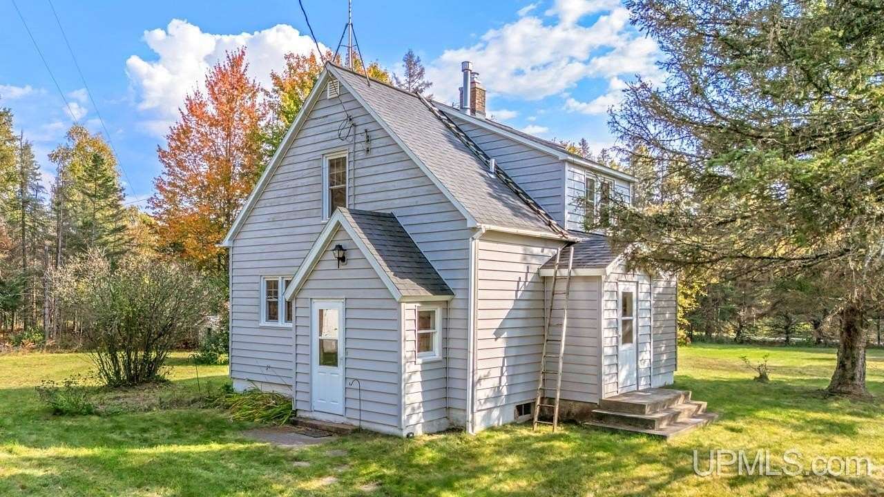 80 Acres of Recreational Land with Home for Sale in Rock, Michigan