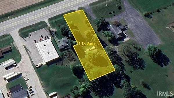 1.13 Acres of Commercial Land for Sale in Daleville, Indiana