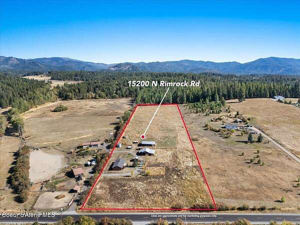 10 Acres of Land with Home for Sale in Hayden, Idaho