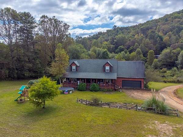 3.8 Acres of Residential Land with Home for Sale in Franklin, North Carolina