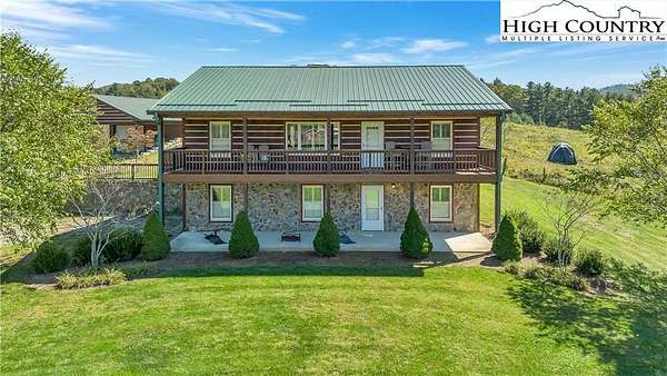 14 Acres of Land with Home for Sale in Troutdale, Virginia