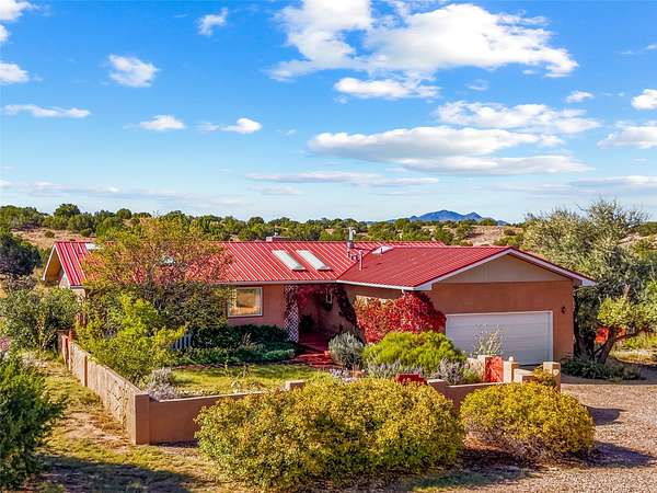 3 Acres of Residential Land with Home for Sale in Santa Fe, New Mexico