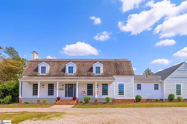 6.9 Acres of Residential Land with Home for Sale in Pelzer, South Carolina