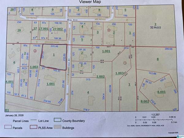 1.13 Acres of Residential Land for Sale in Talladega, Alabama