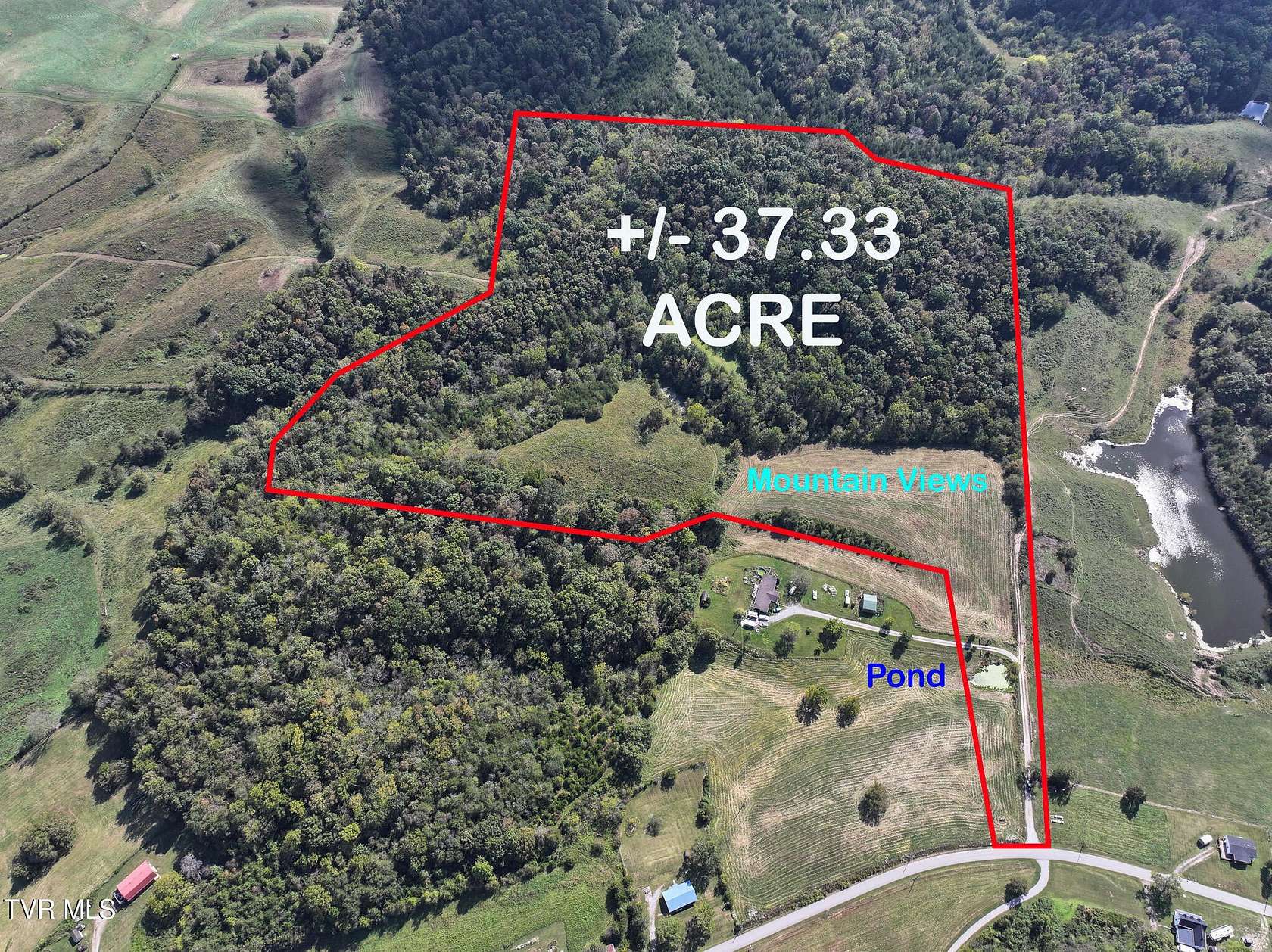 37.3 Acres of Recreational Land for Sale in Greeneville, Tennessee