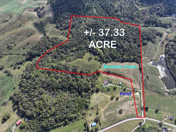 37.3 Acres of Recreational Land for Sale in Greeneville, Tennessee
