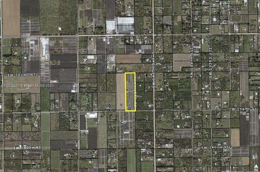 10 Acres of Land for Sale in Homestead, Florida