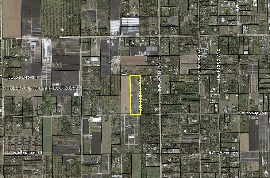 10 Acres of Residential Land for Sale in Homestead, Florida