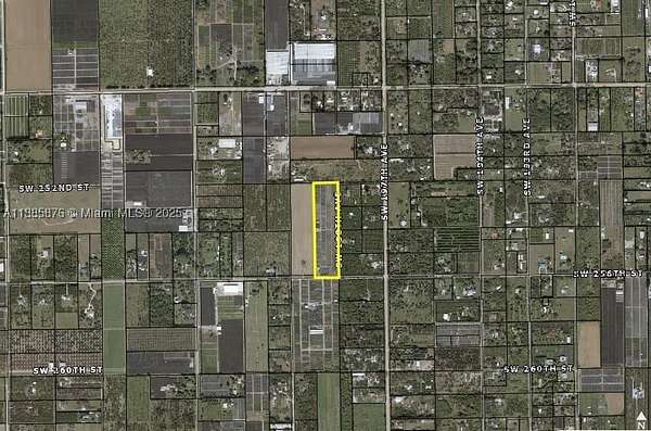 10 Acres of Residential Land for Sale in Homestead, Florida