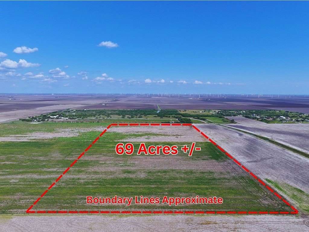 69 Acres of Land for Sale in Odem, Texas