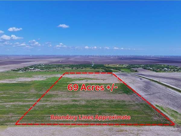69 Acres of Land for Sale in Odem, Texas