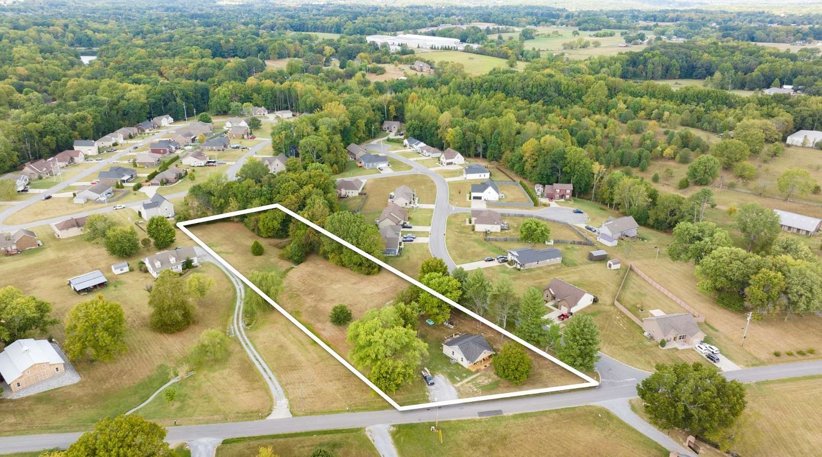 2 Acres of Residential Land with Home for Sale in Goodlettsville, Tennessee