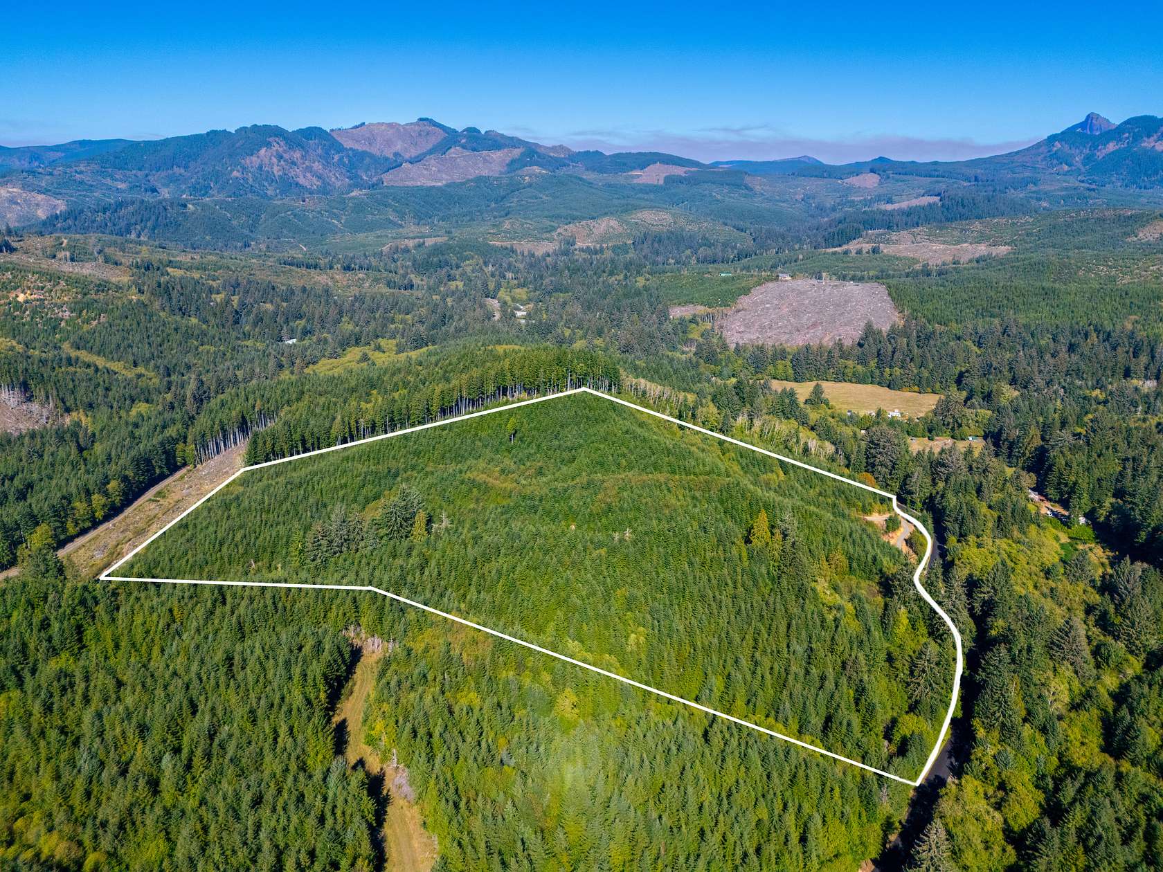 24.3 Acres of Recreational Land for Sale in Elsie, Oregon