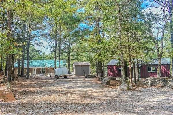 16.9 Acres of Land with Home for Sale in Antlers, Oklahoma