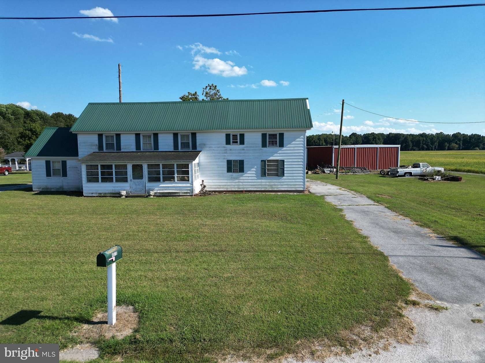 56.5 Acres of Agricultural Land with Home for Sale in Seaford, Delaware