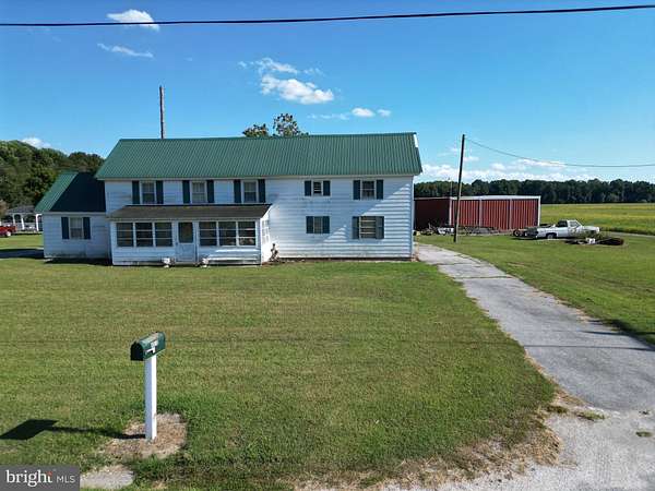 56.5 Acres of Agricultural Land with Home for Sale in Seaford, Delaware
