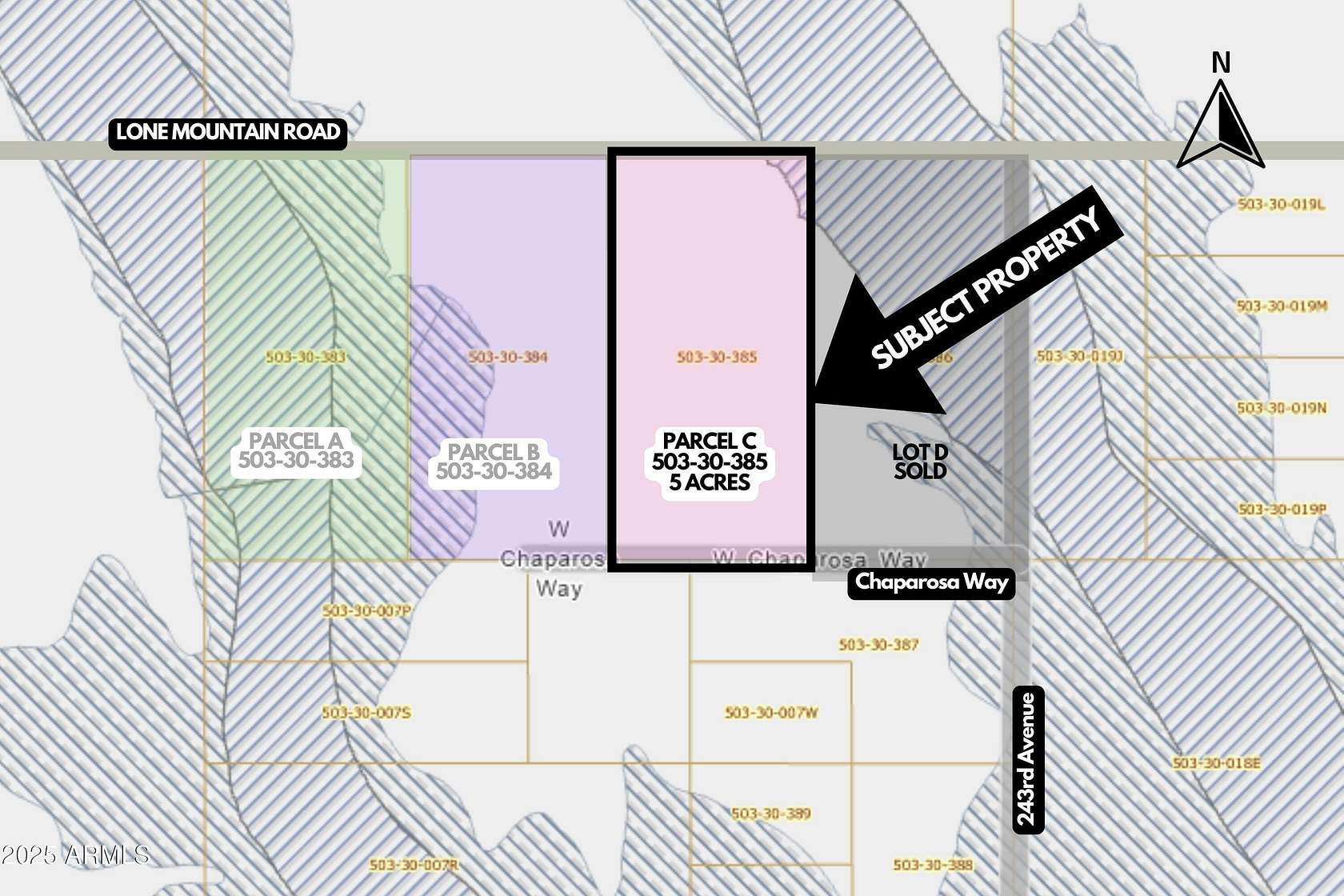 5 Acres of Residential Land for Sale in Wittmann, Arizona
