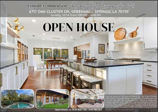 2.39 Acres of Residential Land with Home for Sale in Greenwell Springs, Louisiana