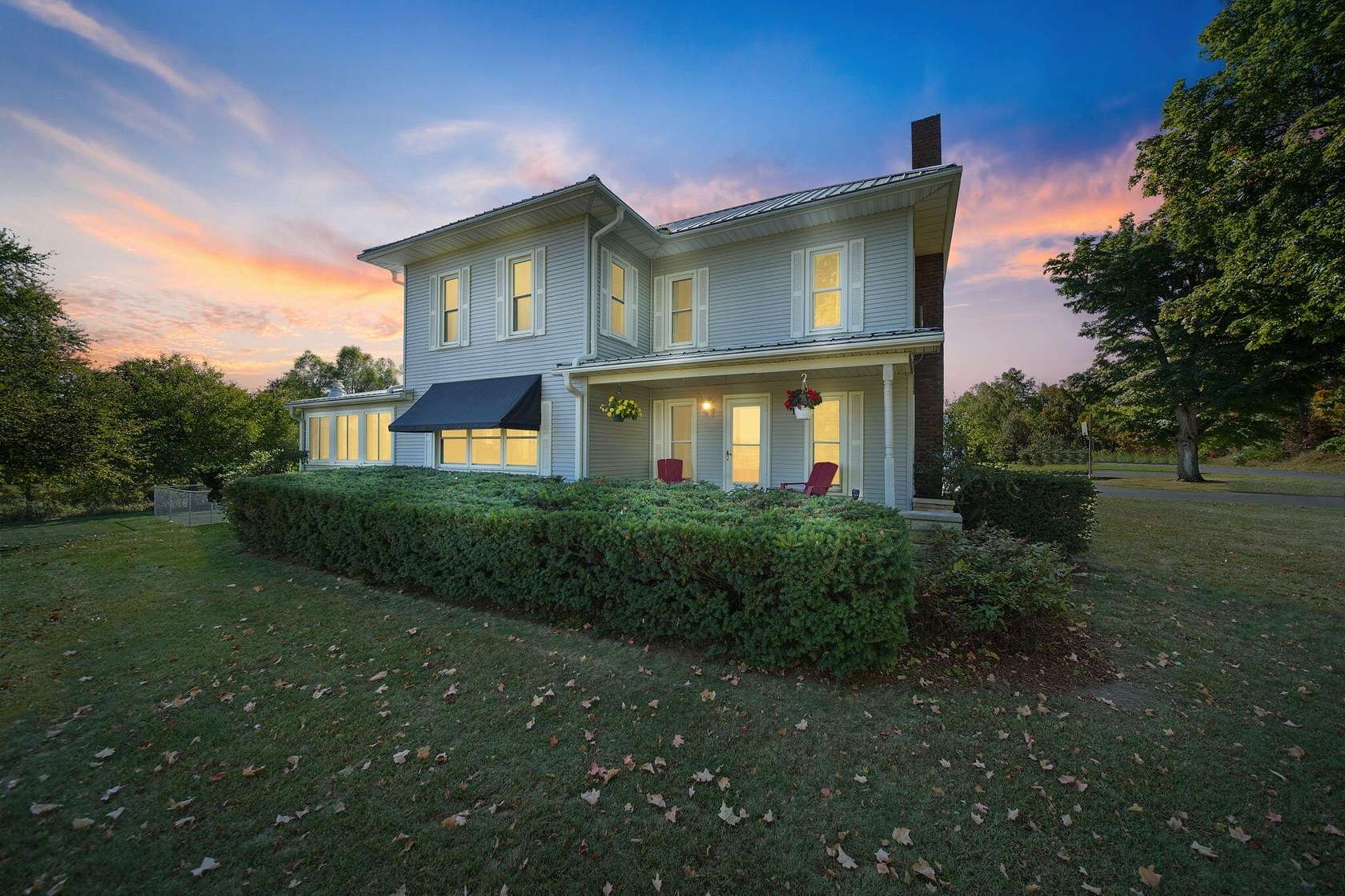 4.1 Acres of Residential Land with Home for Sale in Horton, Michigan