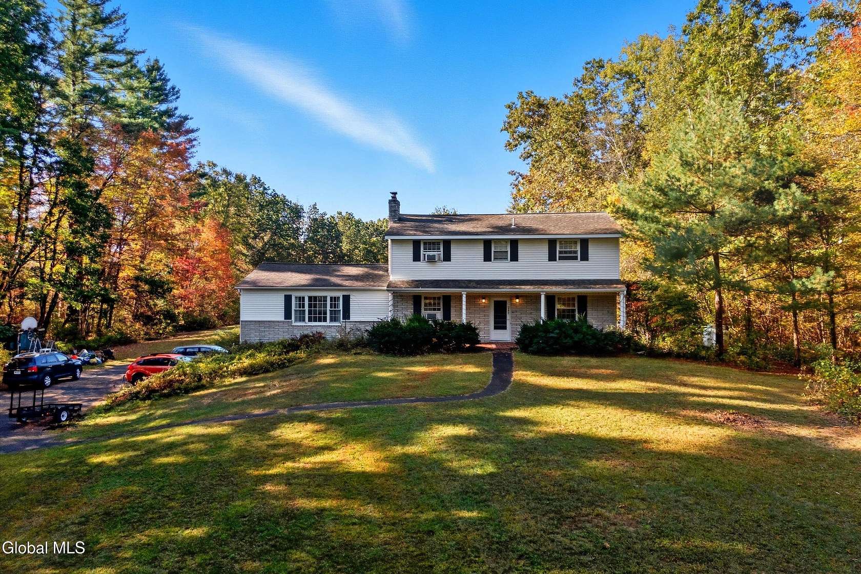 25.9 Acres of Agricultural Land with Home for Sale in Gansevoort, New York