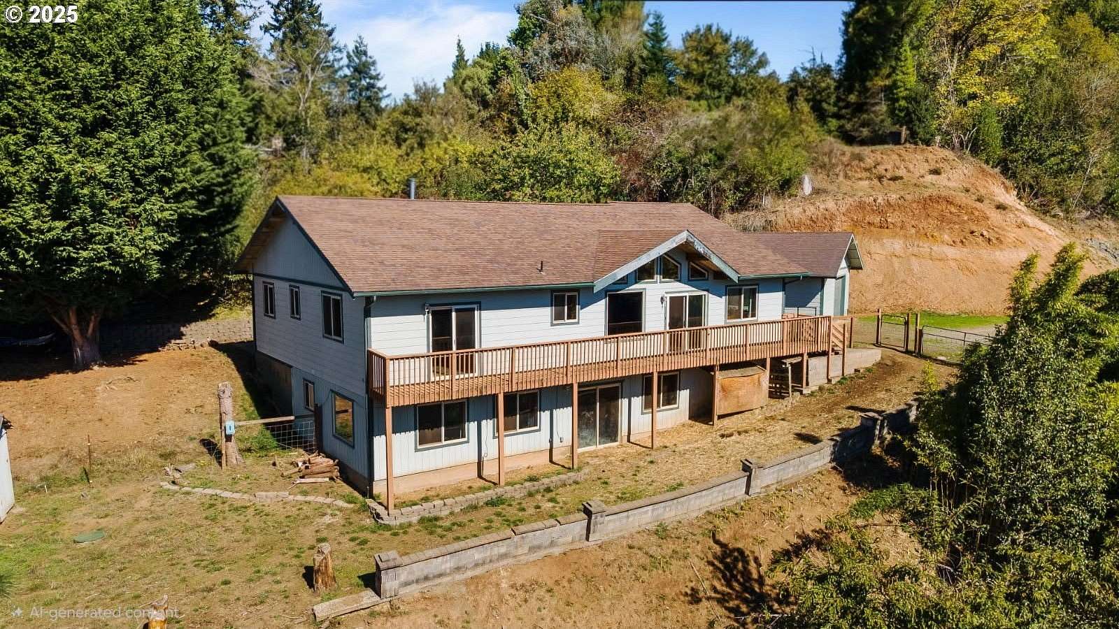 2 Acres of Residential Land with Home for Sale in Coquille, Oregon