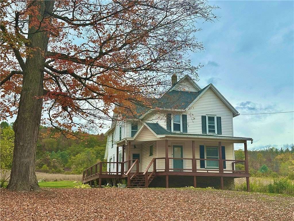 8.25 Acres of Residential Land with Home for Sale in Prattsburgh, New York