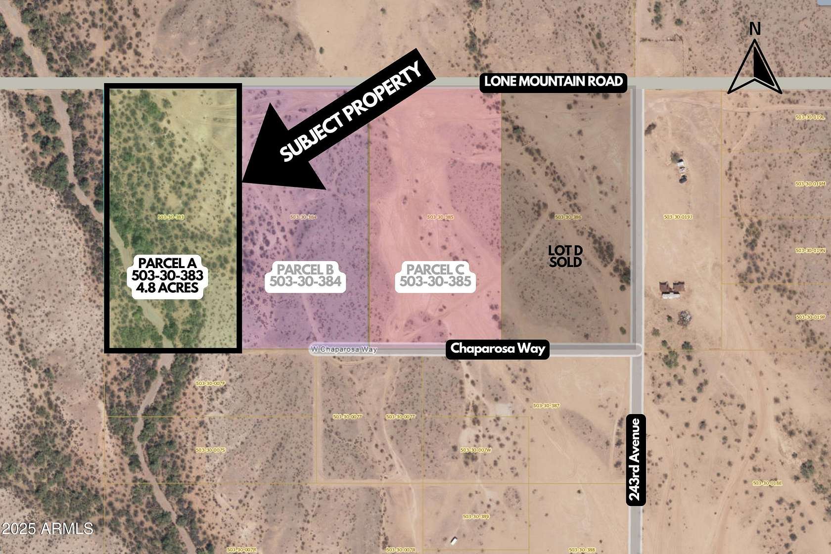5 Acres of Residential Land for Sale in Wittmann, Arizona