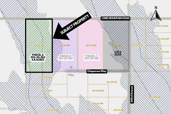 5 Acres of Residential Land for Sale in Wittmann, Arizona