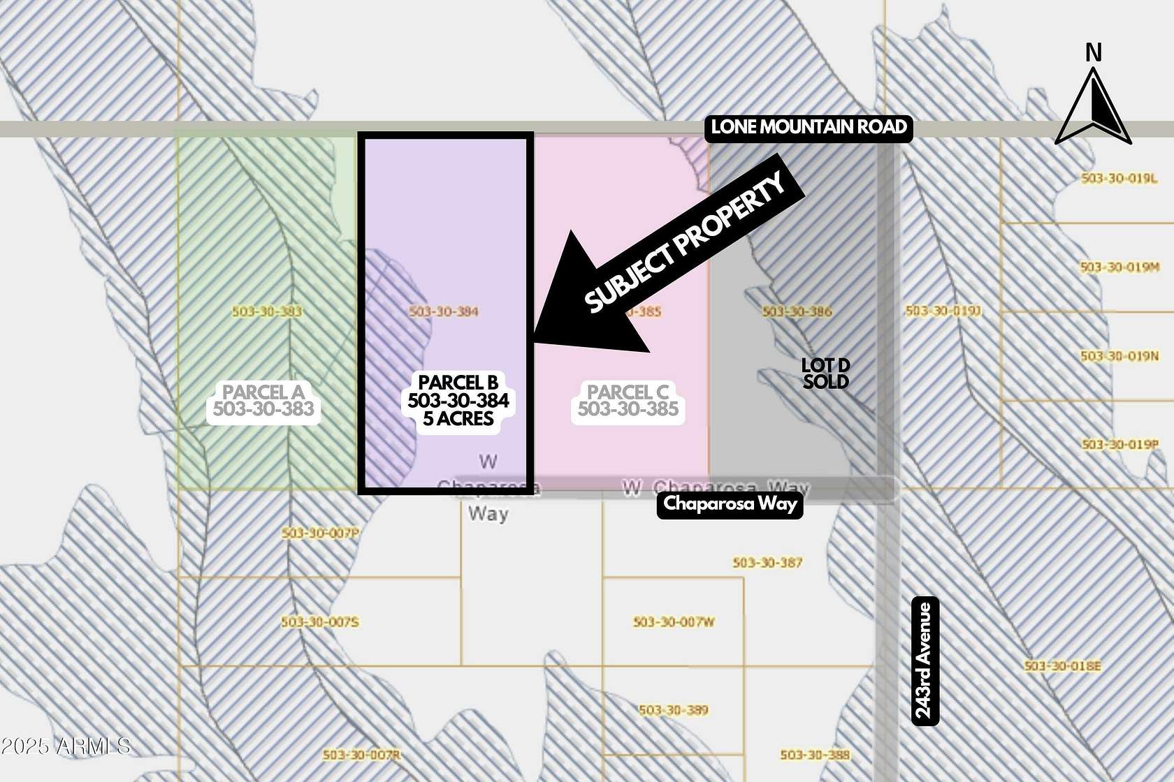 5 Acres of Residential Land for Sale in Wittmann, Arizona