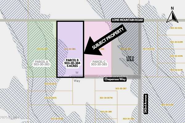 5 Acres of Residential Land for Sale in Wittmann, Arizona
