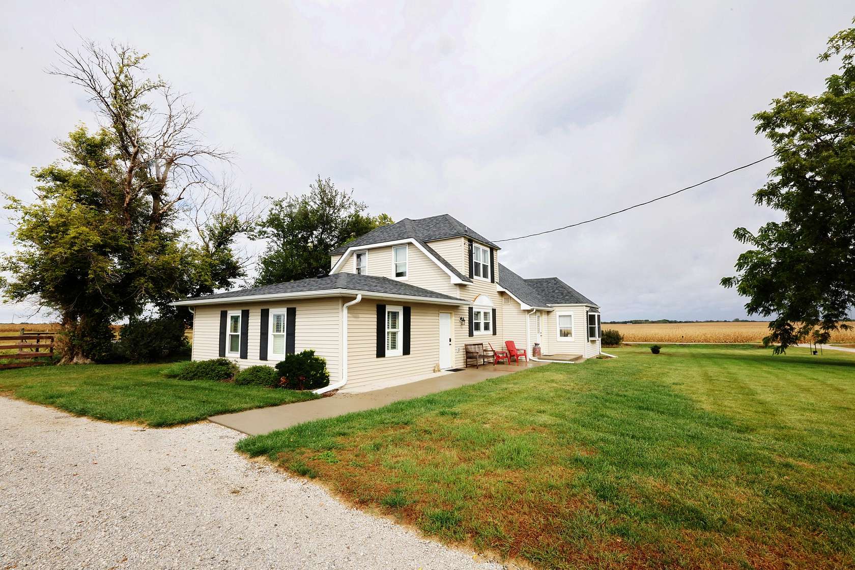 7.2 Acres of Land with Home for Sale in Ogden, Iowa