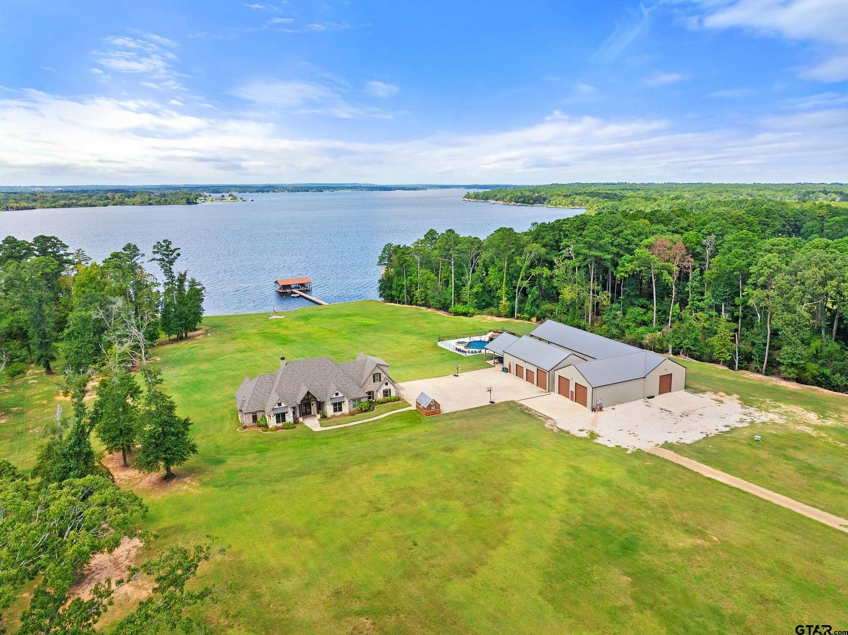 25 Acres of Recreational Land with Home for Sale in Bullard, Texas