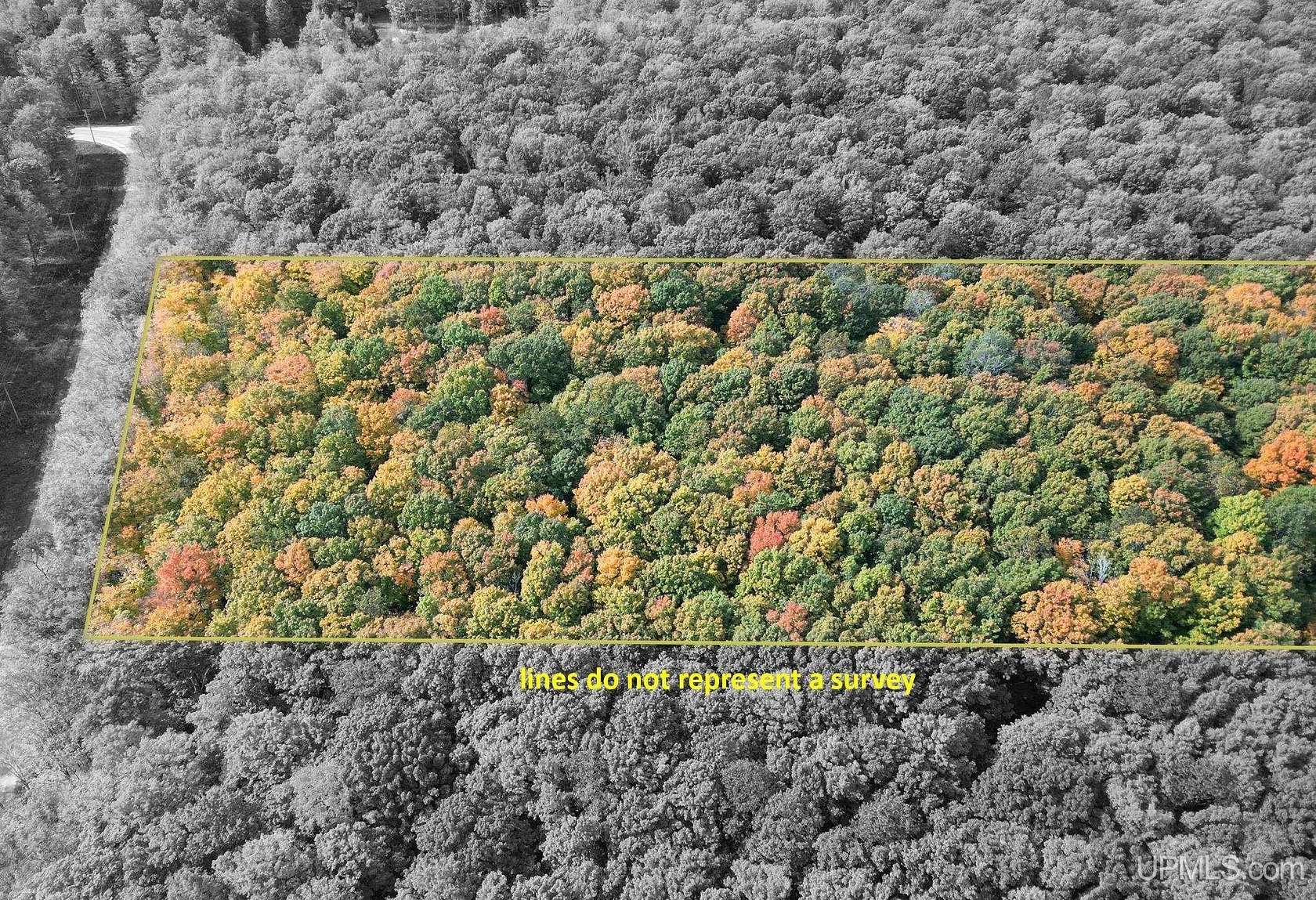 10 Acres of Recreational Land for Sale in Gladstone, Michigan