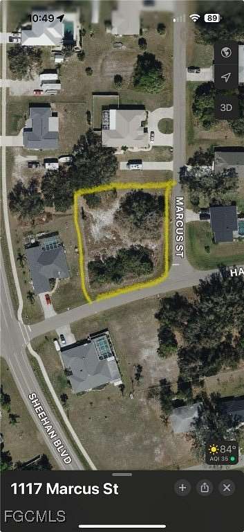 0.41 Acres of Residential Land for Sale in Port Charlotte, Florida