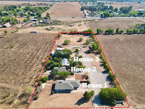 3.8 Acres of Residential Land with Home for Sale in Cherry Valley, California
