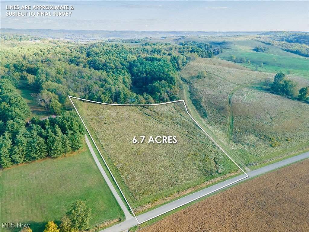 6.7 Acres of Agricultural Land for Sale in West Lafayette, Ohio