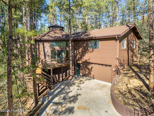 2 Acres of Residential Land with Home for Sale in Prescott, Arizona