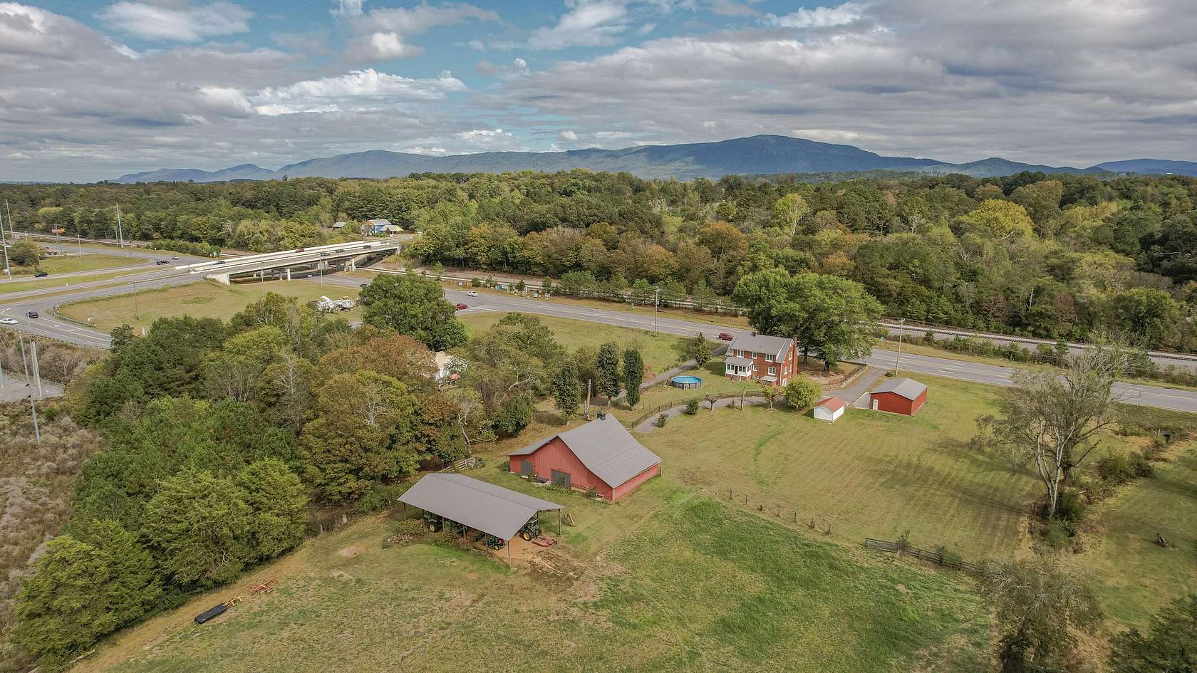 40.3 Acres of Agricultural Land with Home for Sale in Ocoee, Tennessee