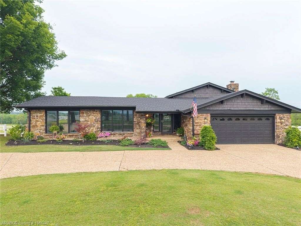 20.6 Acres of Land with Home for Sale in Pocola, Oklahoma