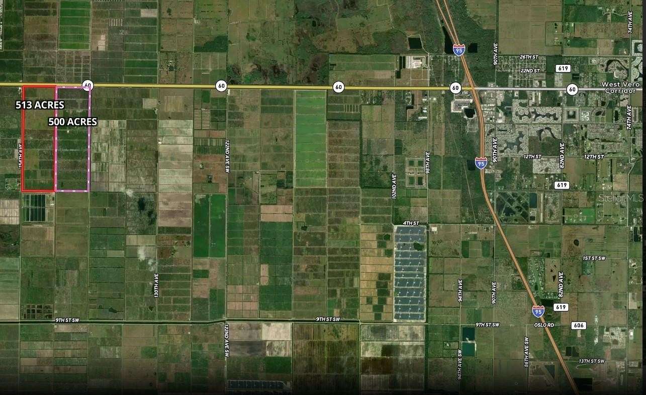 513 Acres of Land for Sale in Vero Beach, Florida