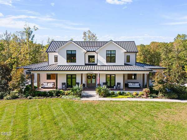 5.78 Acres of Residential Land with Home for Sale in Wake Forest, North Carolina