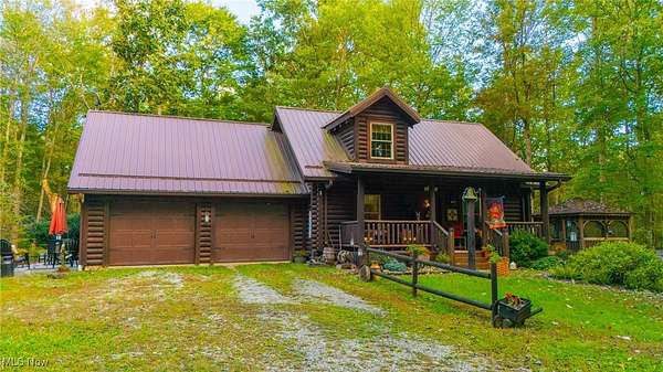 8.87 Acres of Residential Land with Home for Sale in Bethesda, Ohio